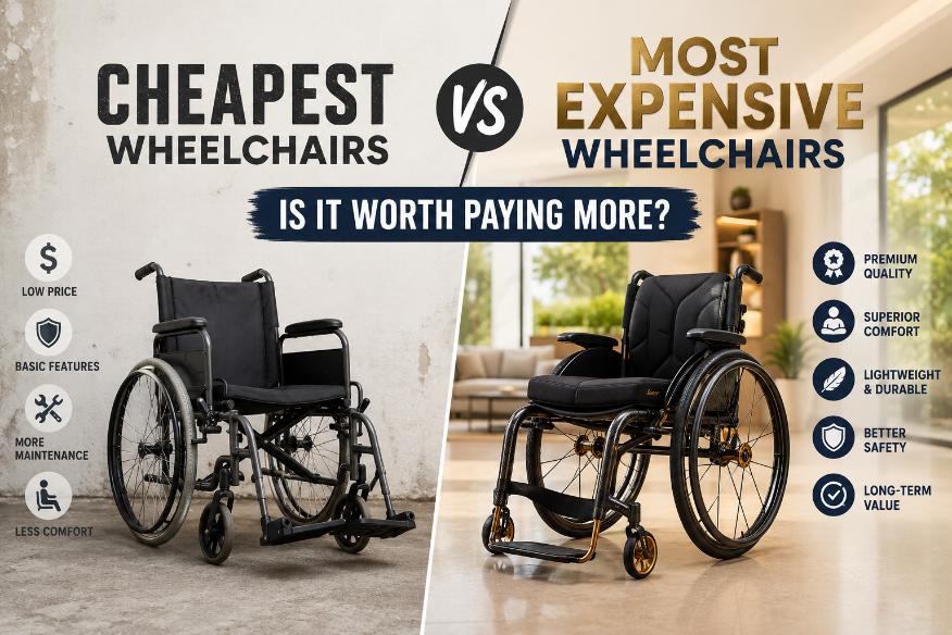 Cheapest vs Most Expensive Wheelchairs: Is It Worth Paying More?
