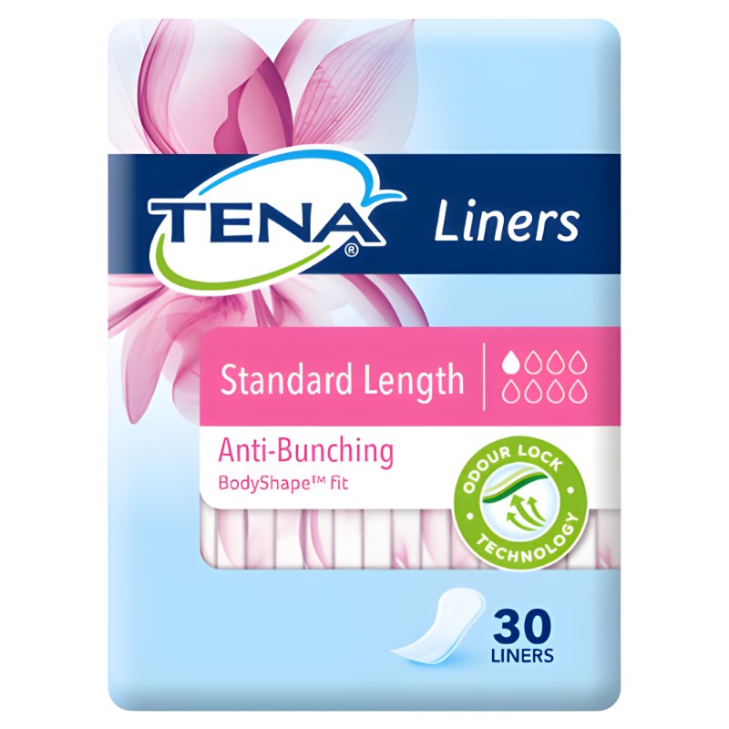 TENA Liners Standard Length 30 Pack 2309658