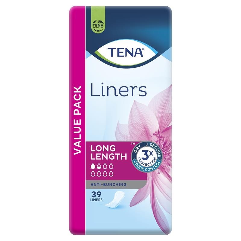 TENA Liners Long 39 Pack 2309659