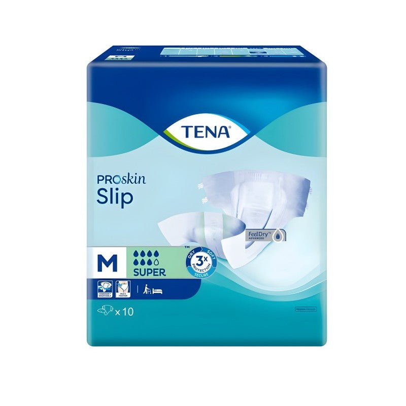 TENA Slip Proskin Super Medium 10 Pack 369900