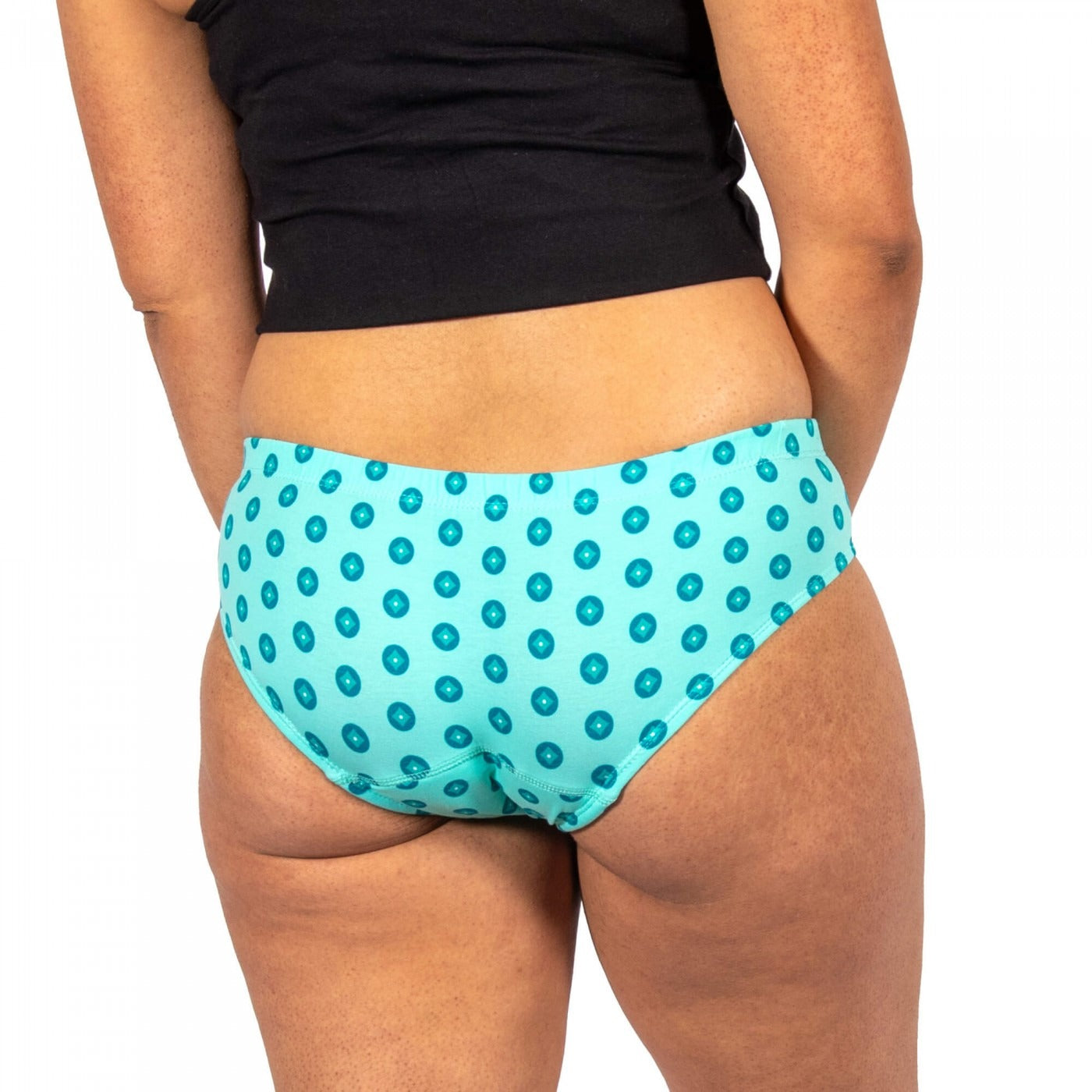 Real Teal Conni Ladies Brief Underwear 10 5604-10-RT