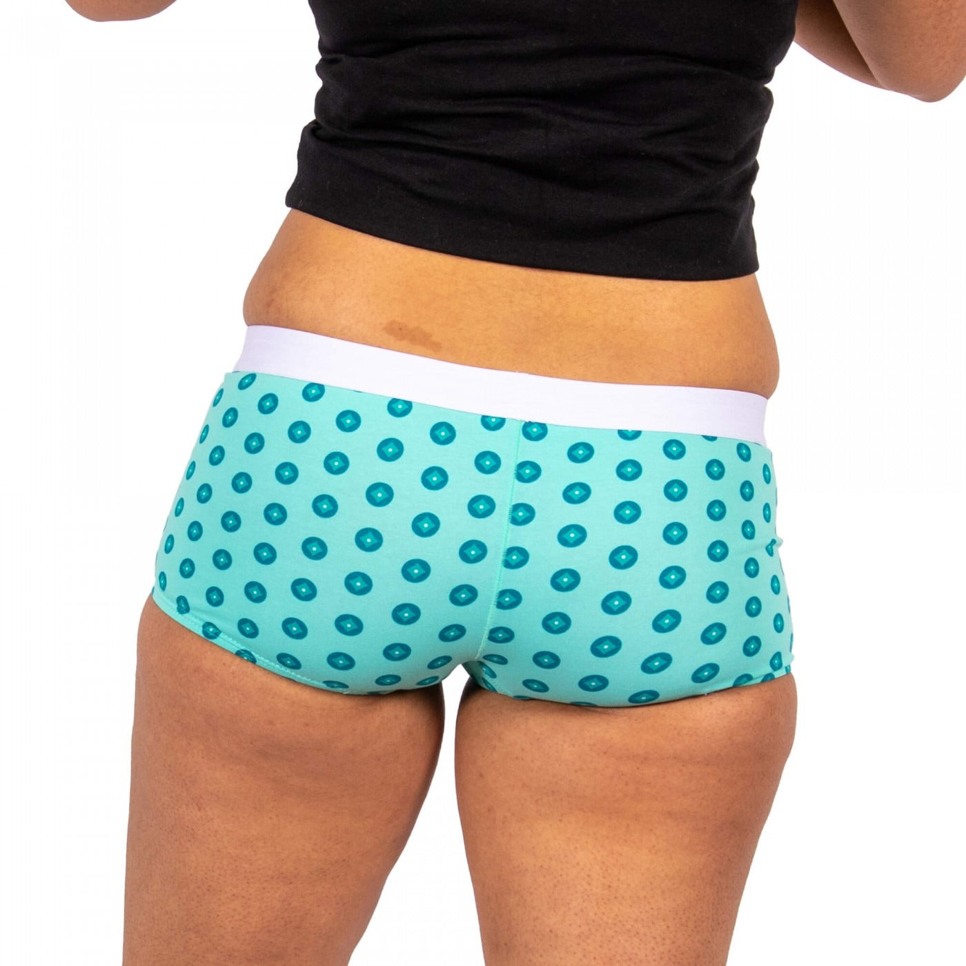 Real Teal Conni Ladies Boyleg Underwear 10 5605-10-RT