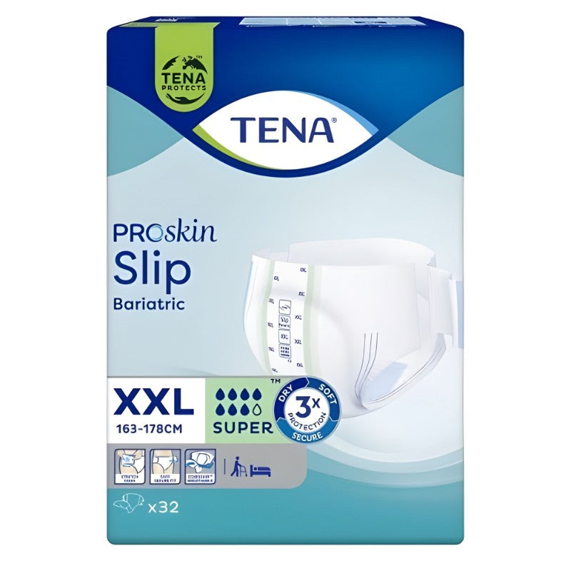 TENA Slip Bariatric Proskin Super XX Large 32 Pack 61490