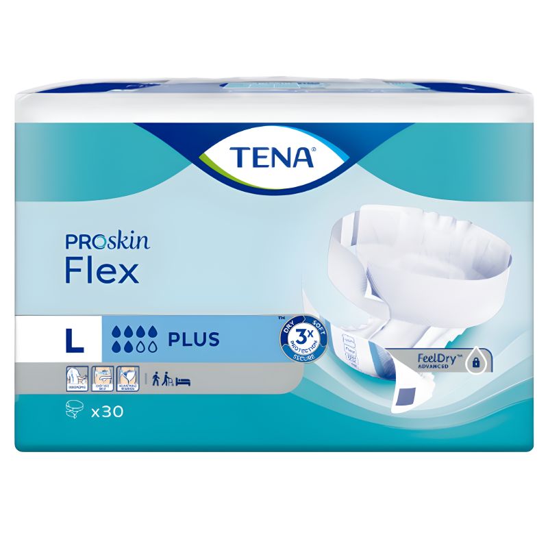 TENA Flex Proskin Plus Large 30 Pack 723333