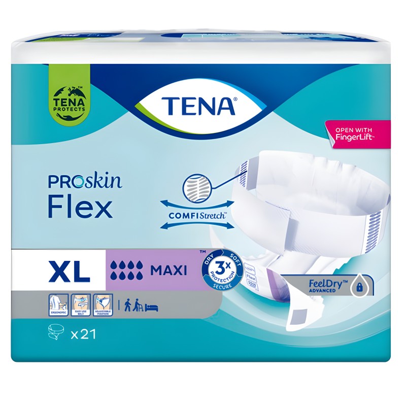 TENA Flex Proskin Maxi X Large Carton 725000-CTN