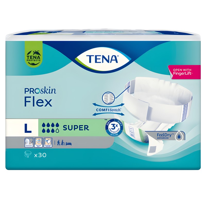 TENA Flex Proskin Super Large 30 Pack 729281