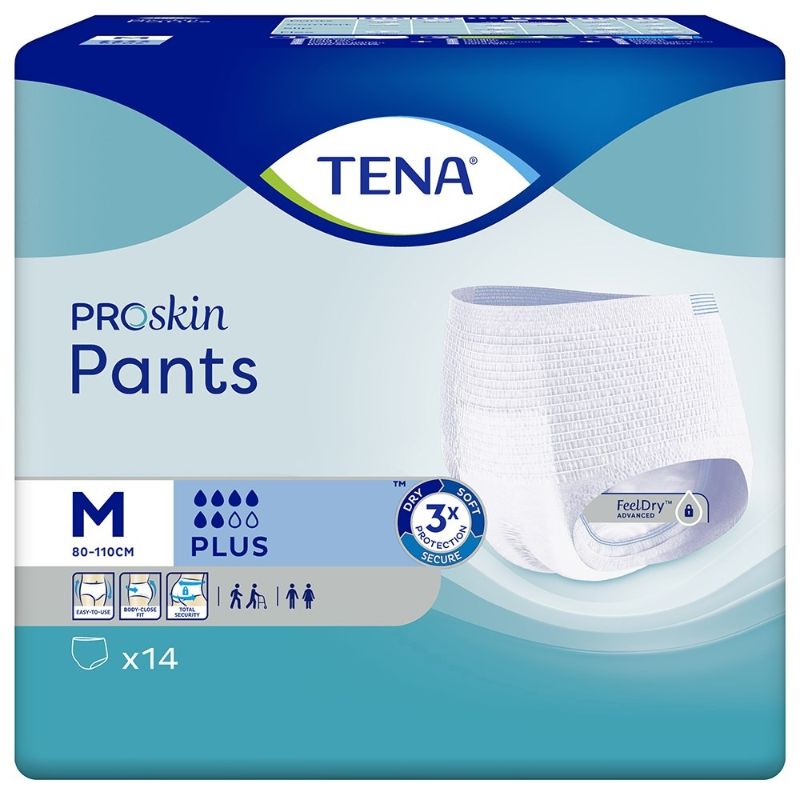 TENA Pants Proskin Plus Medium 14 Pack 792539