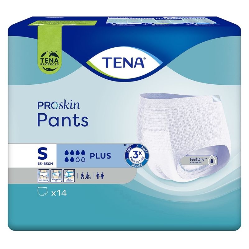 TENA Pants Proskin Plus Small 14 Pack 792632