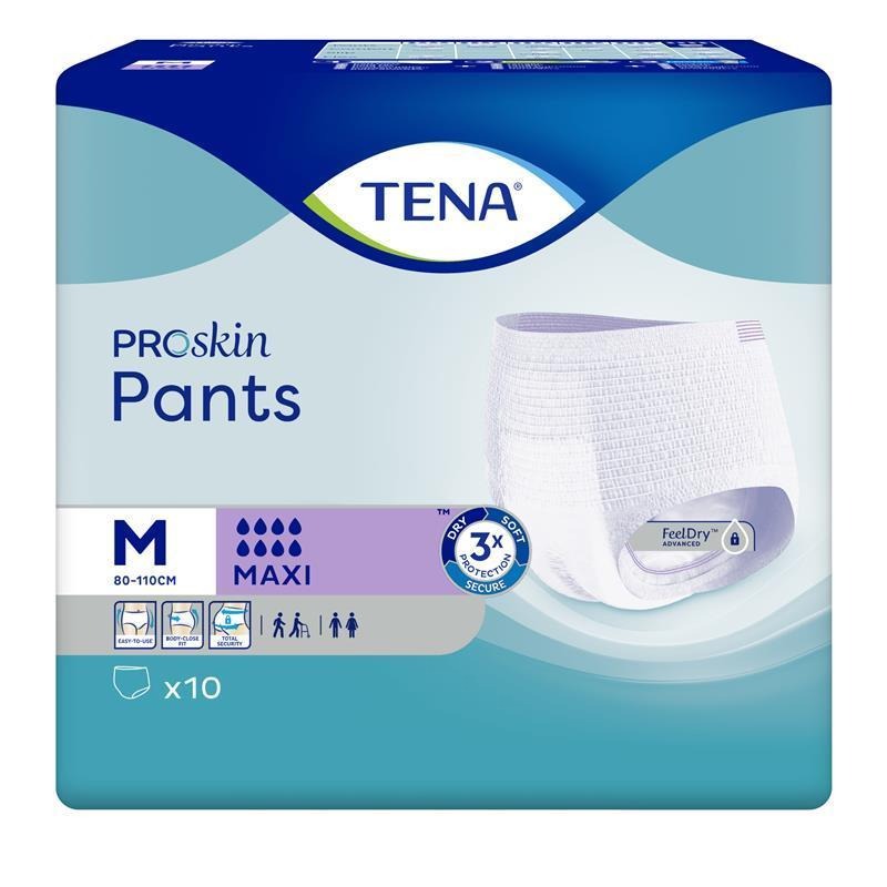 TENA Pants Proskin MAXI Medium 10 Pack 794512