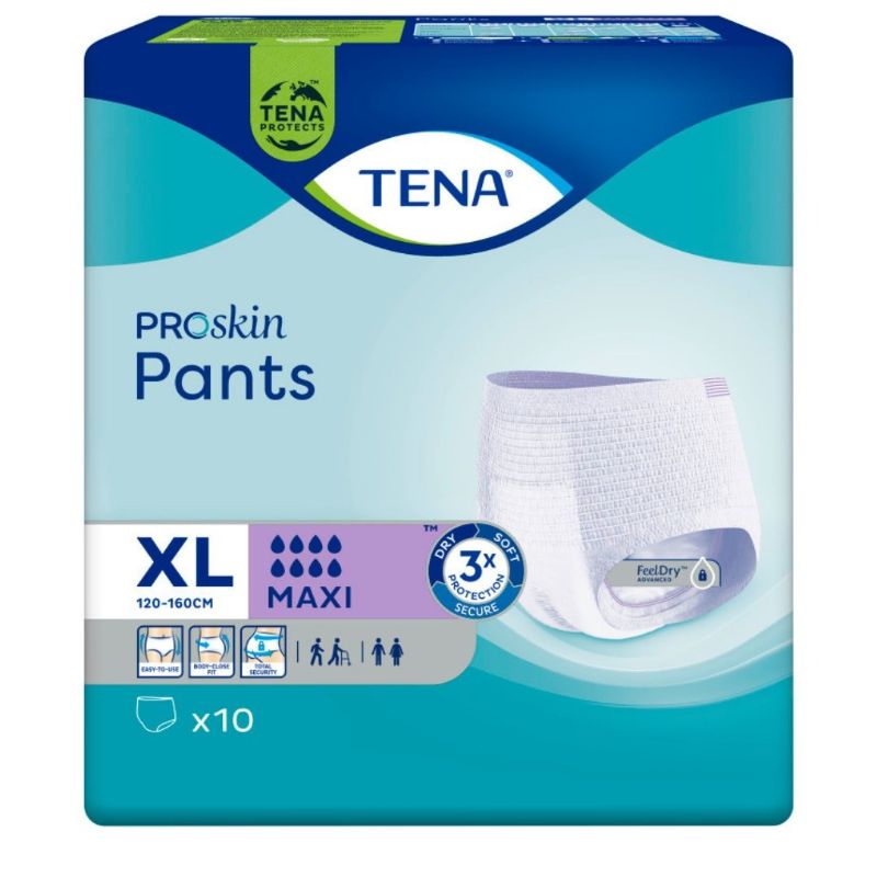 TENA Pants Proskin MAXI - X Large | 10 Pack