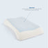 MemoGel Curved Pillow Cooling Gel Memory Foam A100051300