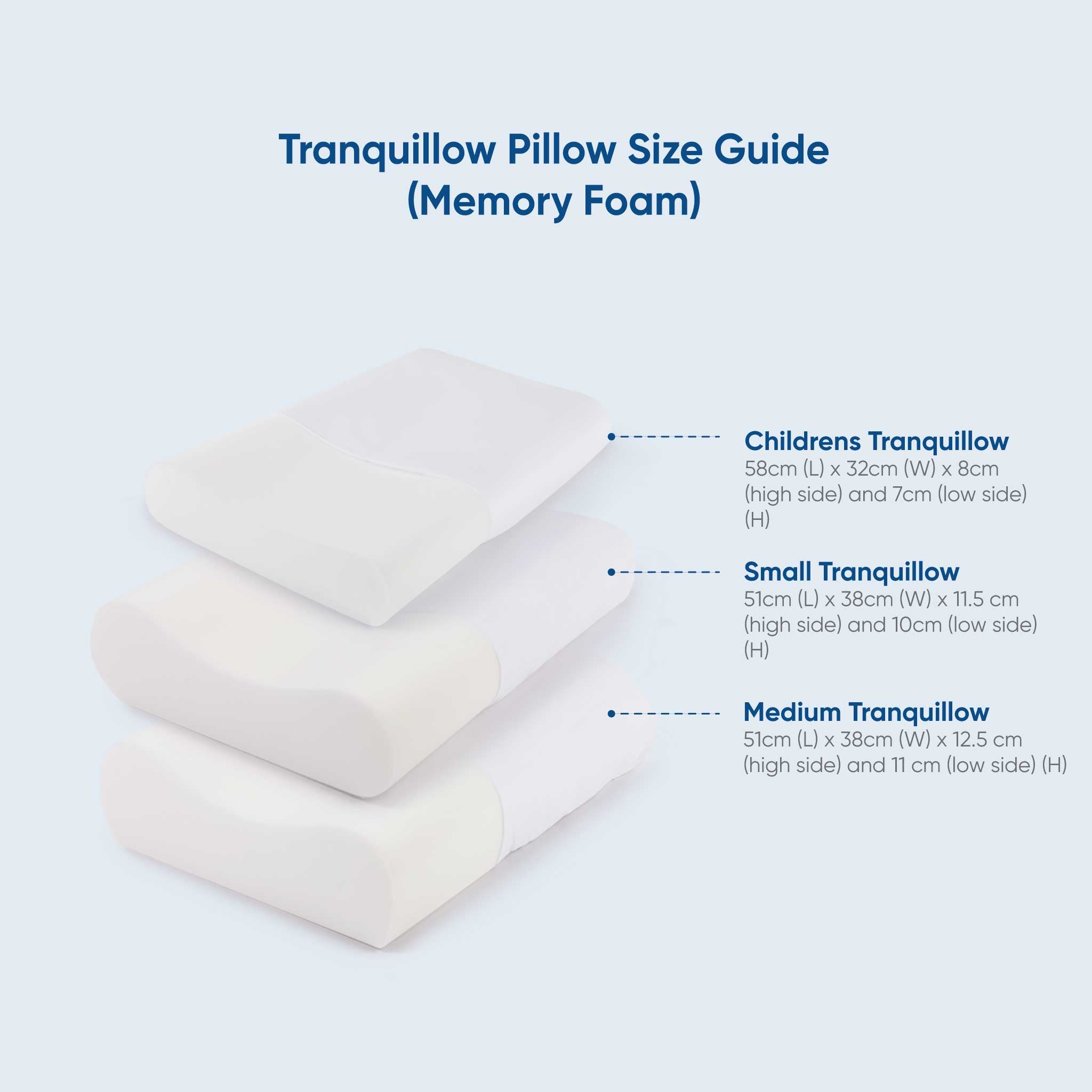 Tranquillow Pillow (Memory Foam) Variations A100211000