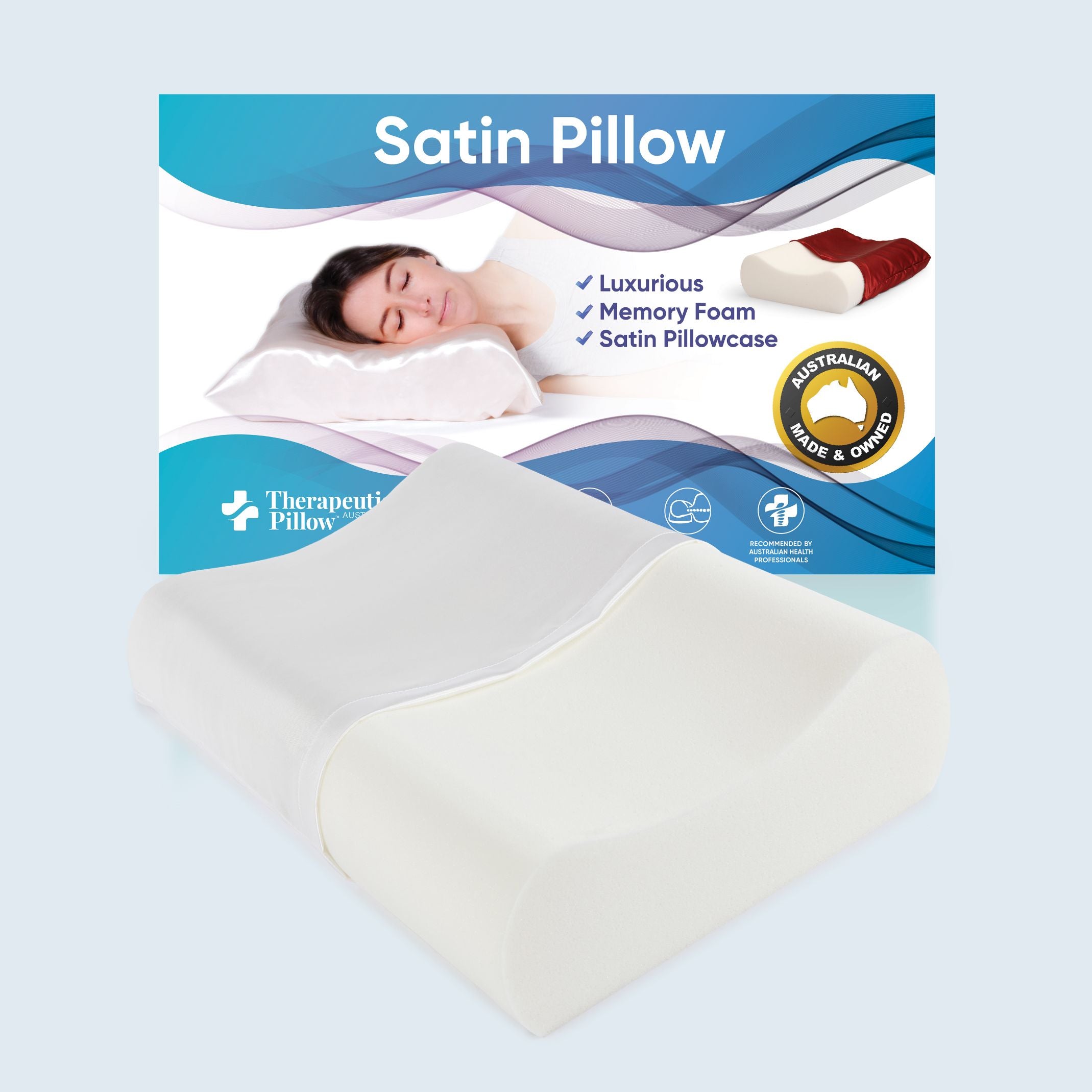 Satin Beauty Pillow Pearl Slip A100321001