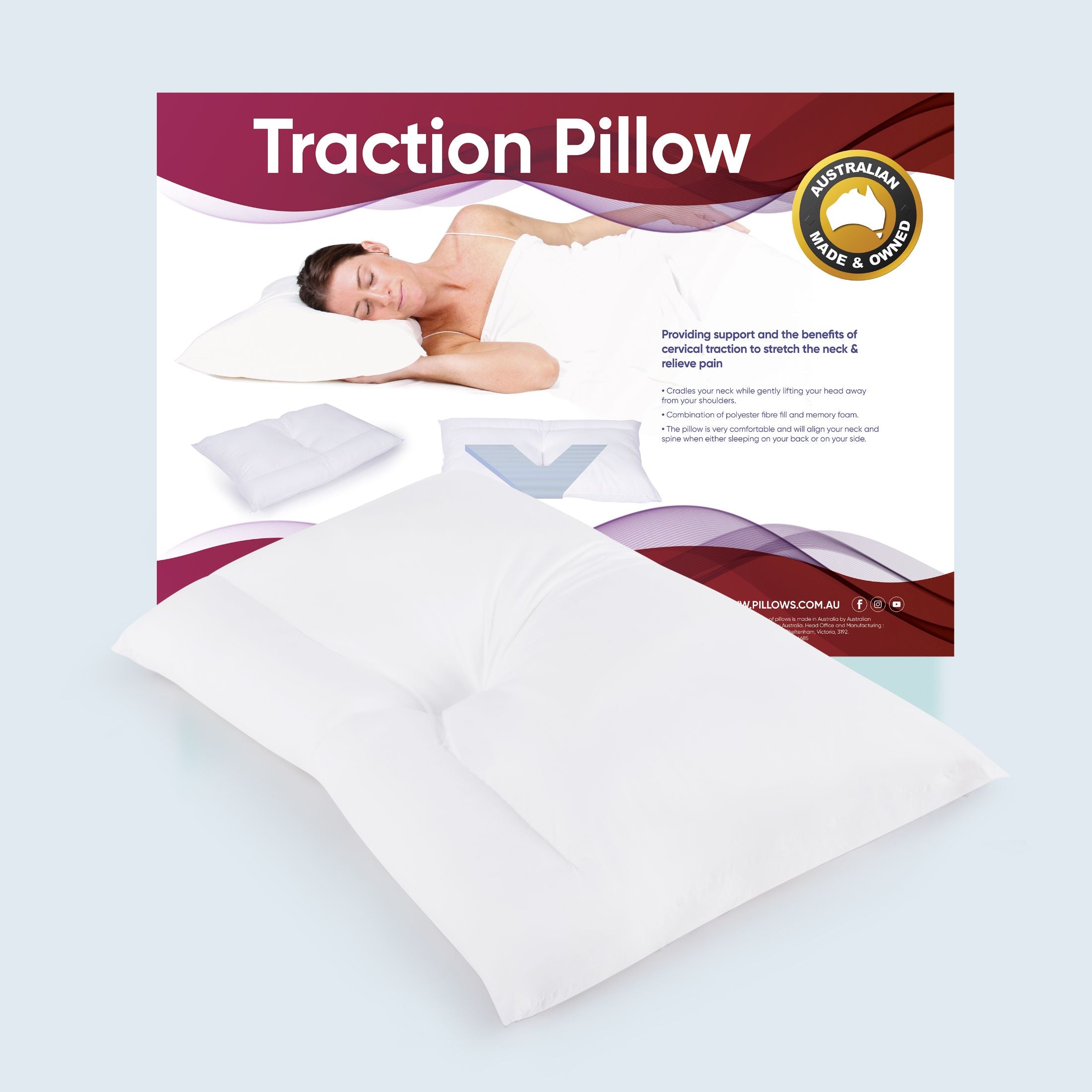 Thera-med Traction Pillow A100634005