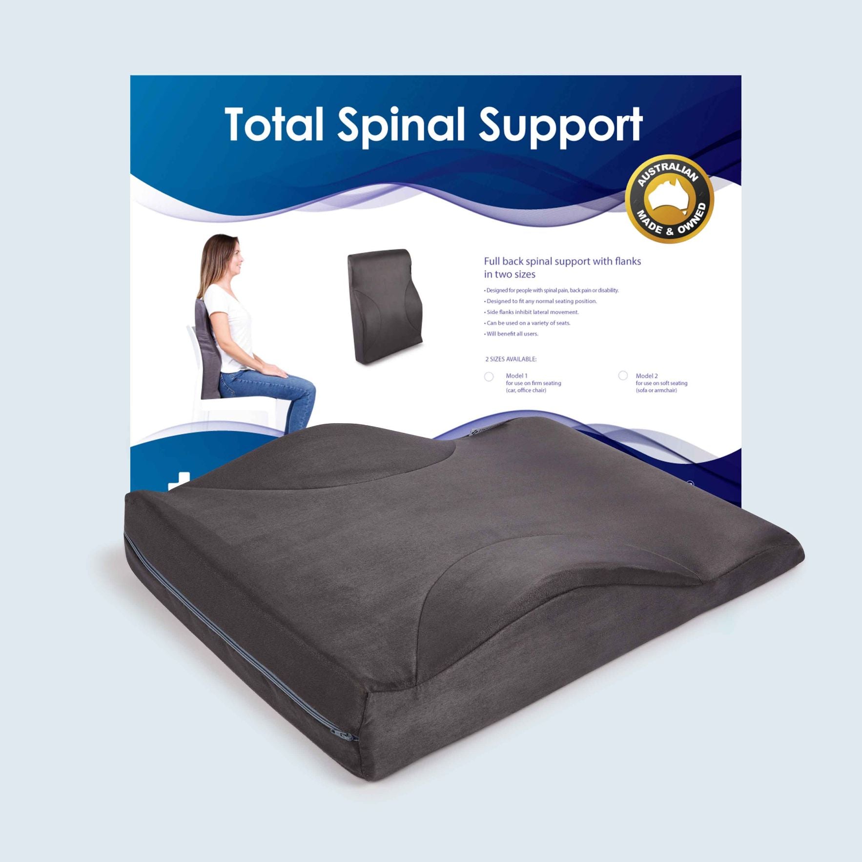 Total Spinal Support Large with Coccyx Support A110518101