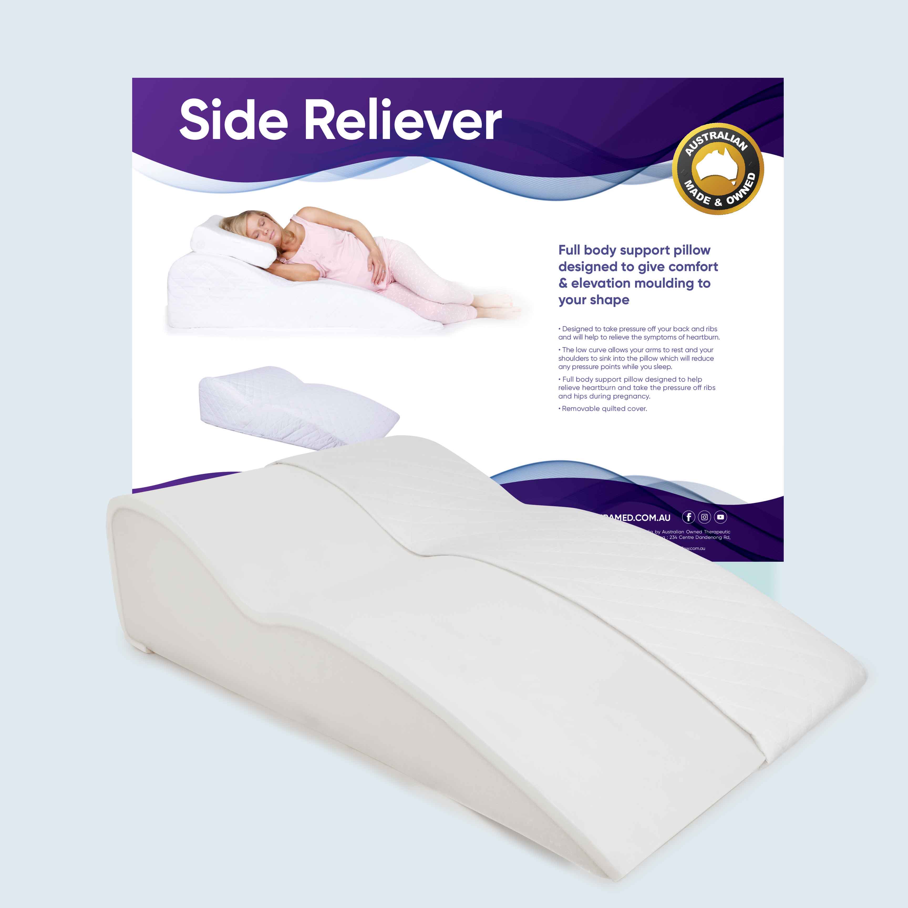 Side Reliever Support Quilted A115022003