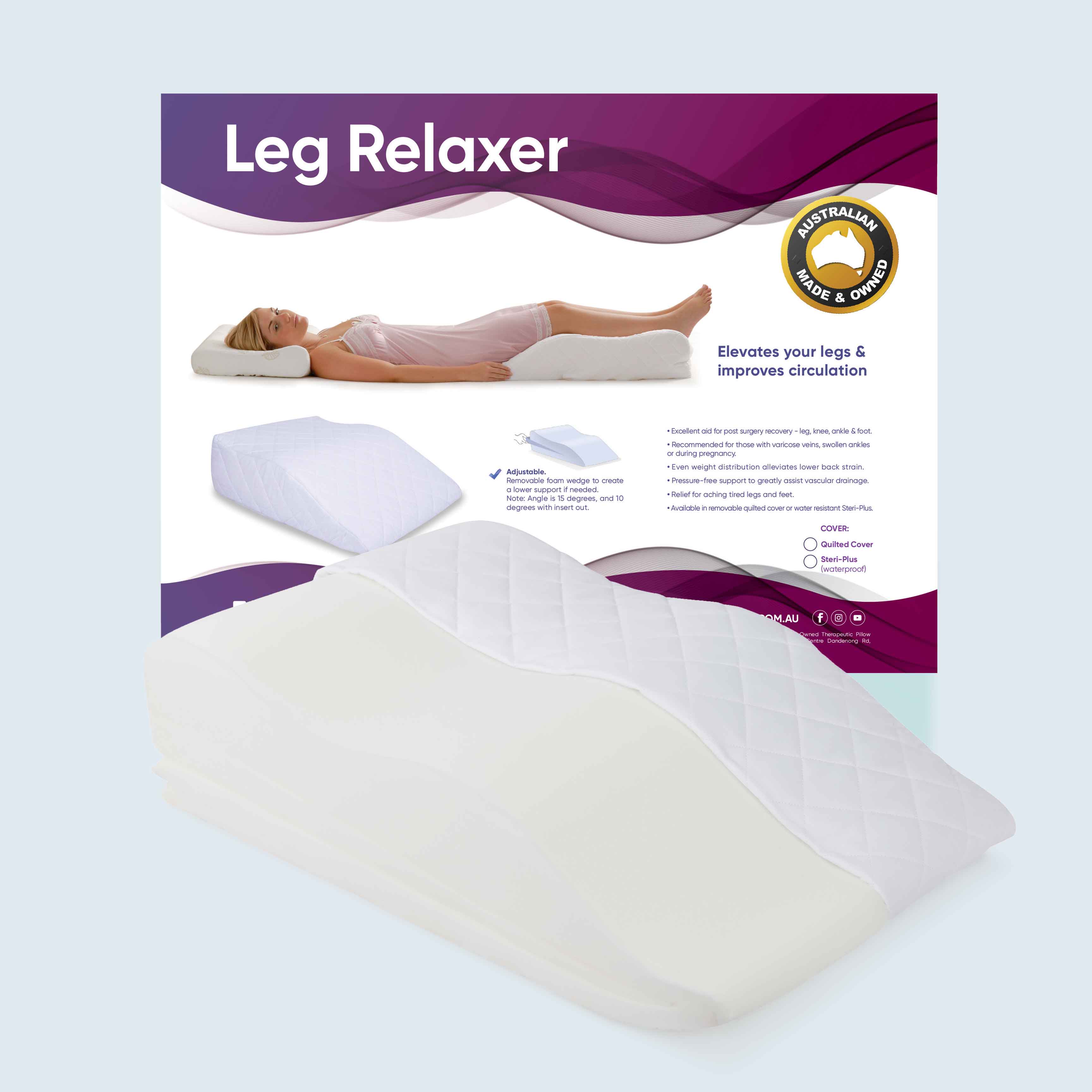 Leg Relaxer Support Quilted A115312003