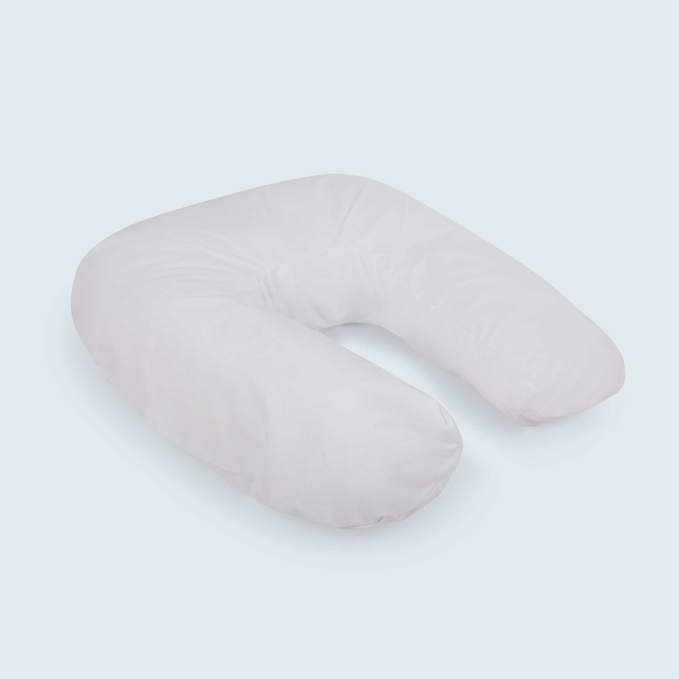 Side Snuggler Body Pillow White Slip A125014067