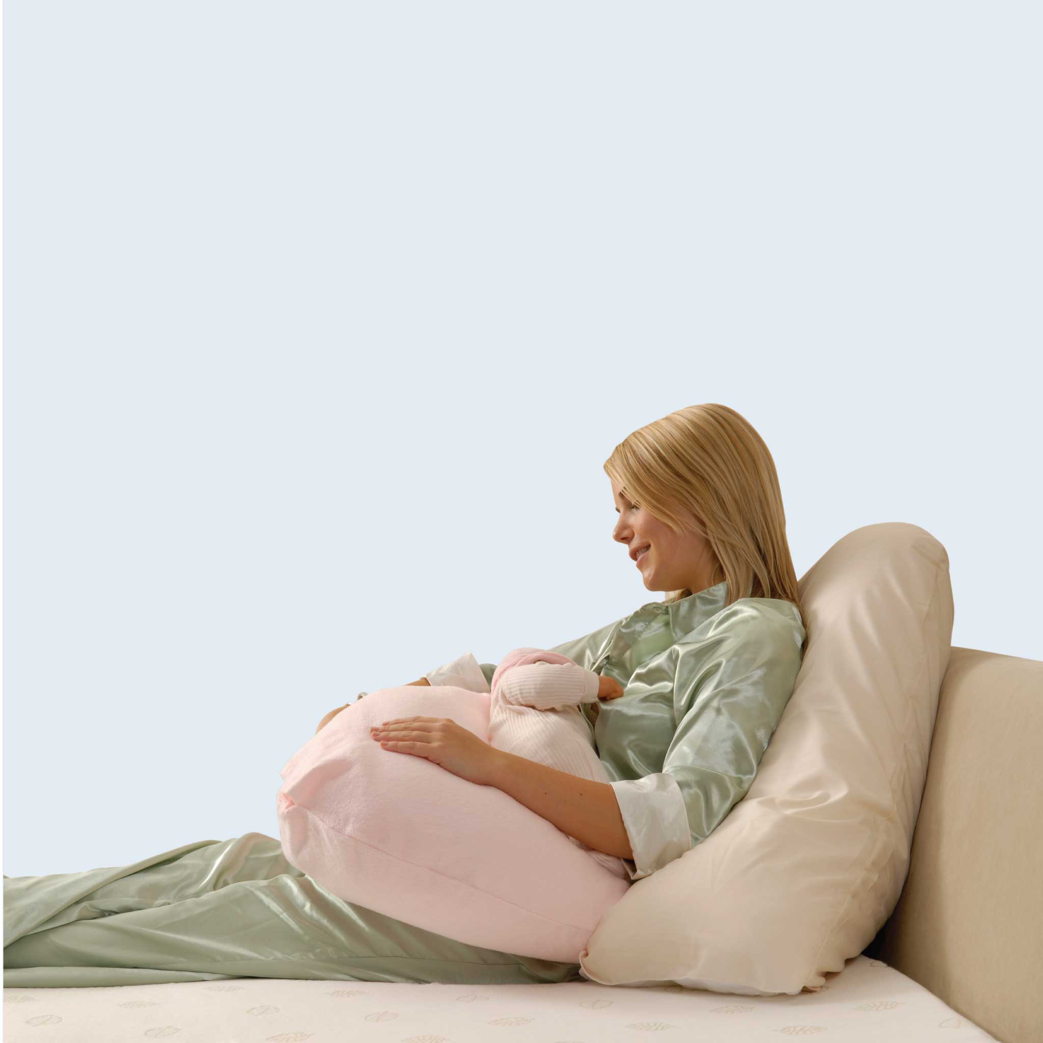 Easy Feed Pillow Towelling Pink Slip A125214559