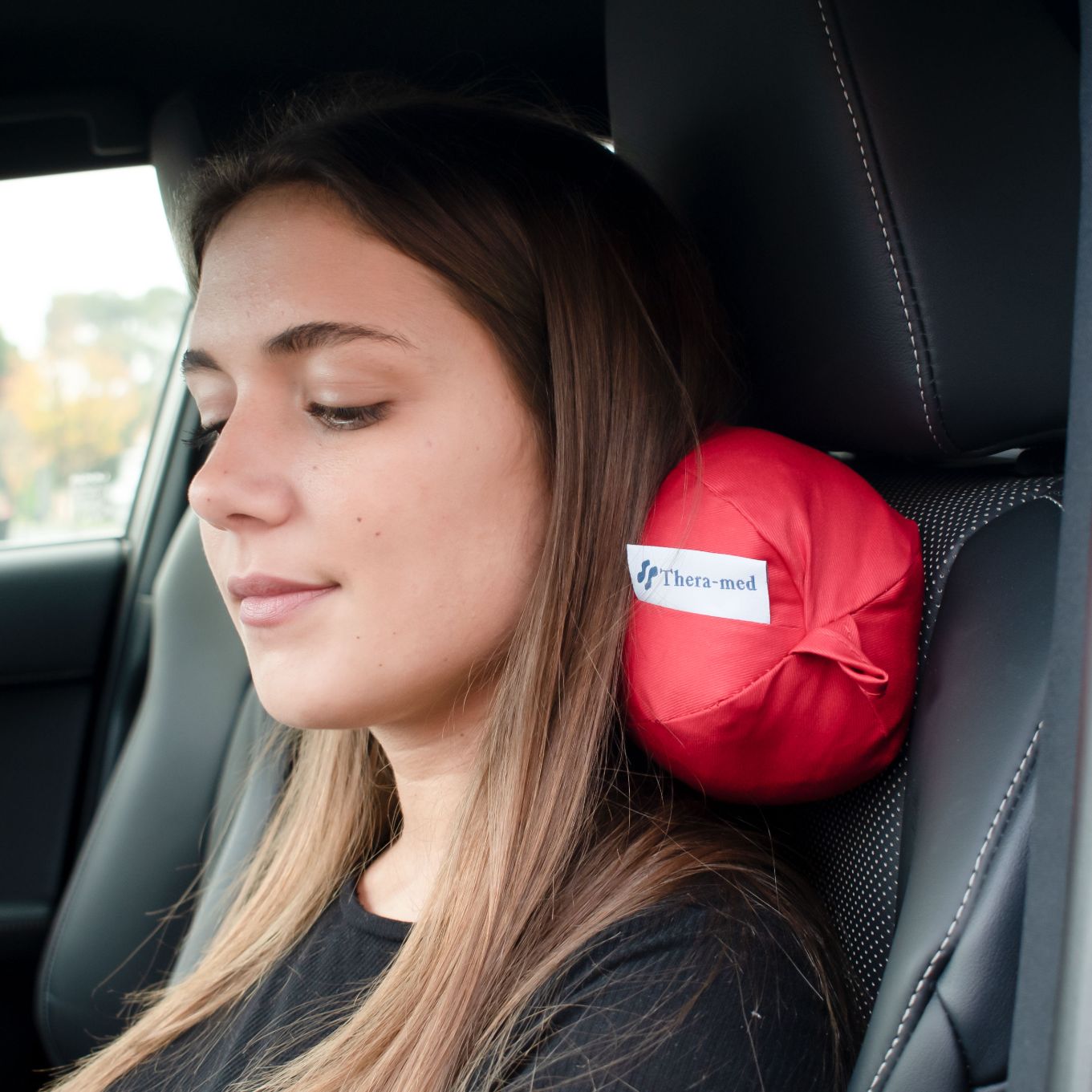 Travel Nut Support Pillow Red A135225060