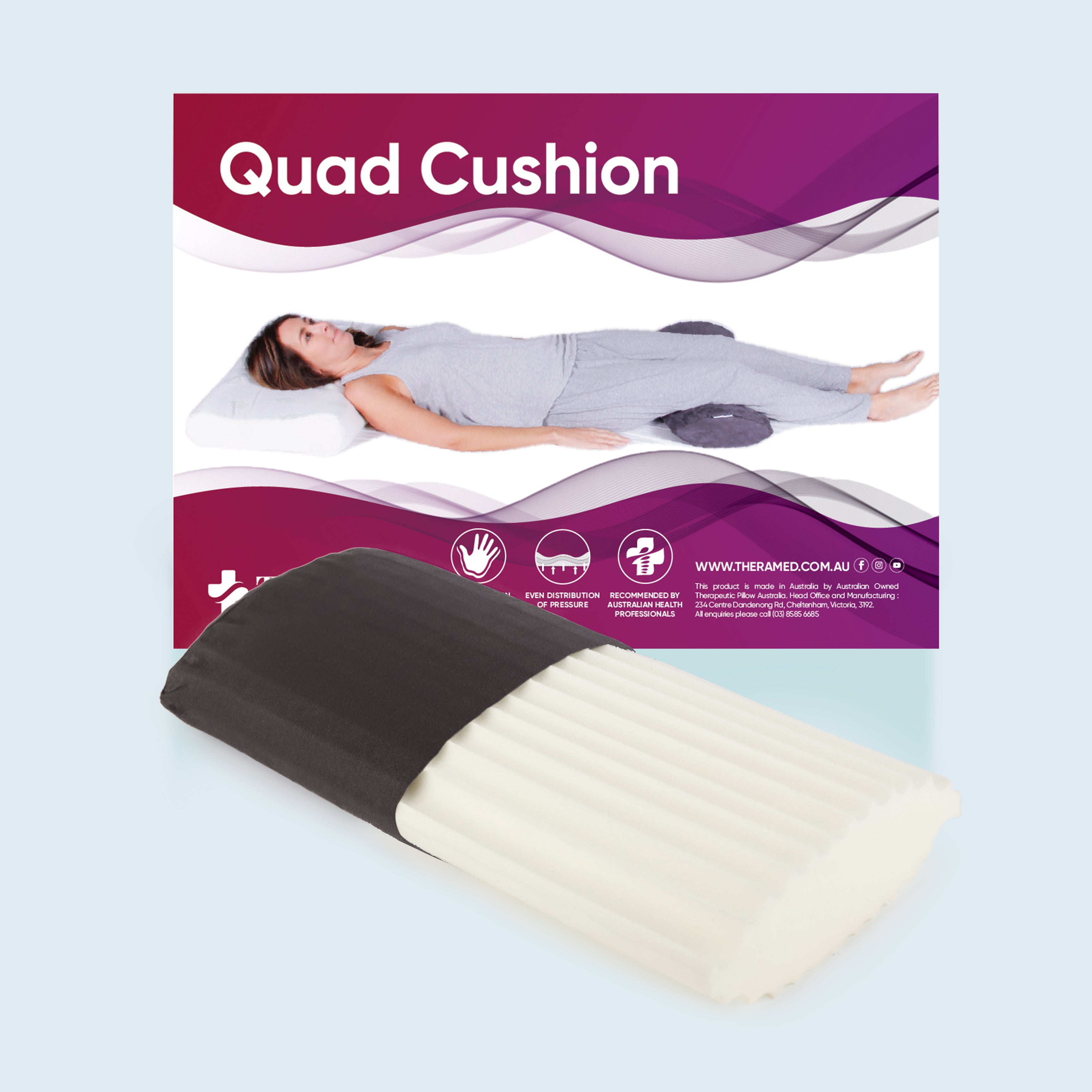 Quad Cushion Memory Foam DuraFab A140611001