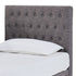 Portobello Grey Aspire ComfiMotion Chesterfield Headboard BEA8301