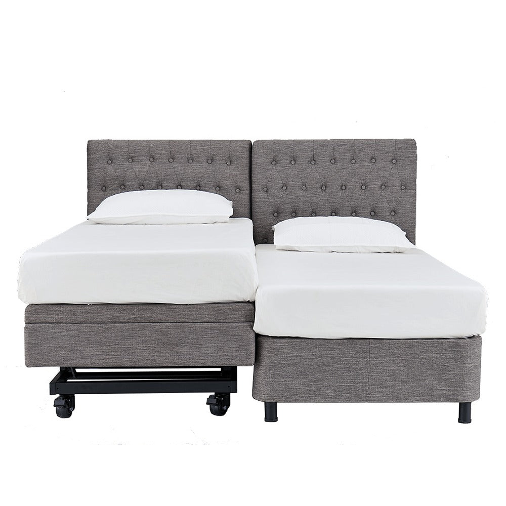 Dusk Grey Aspire ComfiMotion Fixed Companion Bed BEB046800