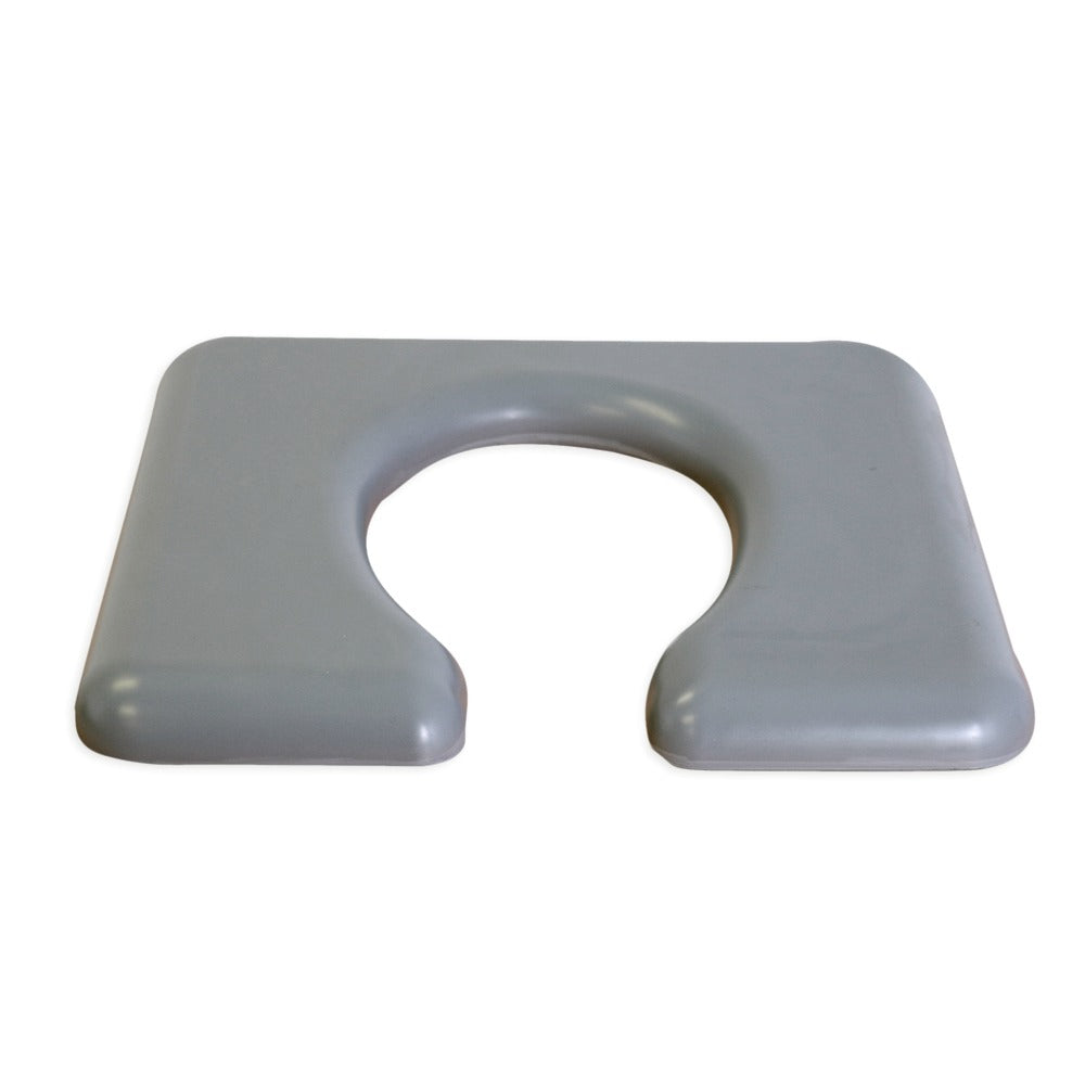 Grey Polyurethane Aspire Shower Commode Seat Open 460mm Top BTC066600