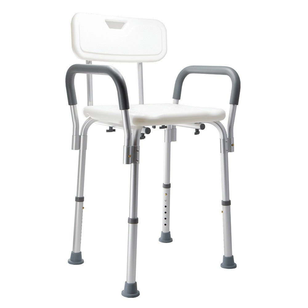 White Aluminium Aspire Homecare Shower Chair BTS118025