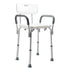 White Aluminium Aspire Homecare Shower Chair BTS118025