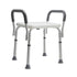 White Aluminium Aspire Homecare Shower Stool BTS119035