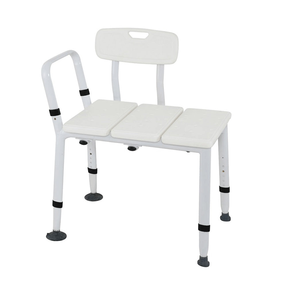 White Aluminium Freedom Healthcare Bath Transfer Bench HBA424 BTS153100