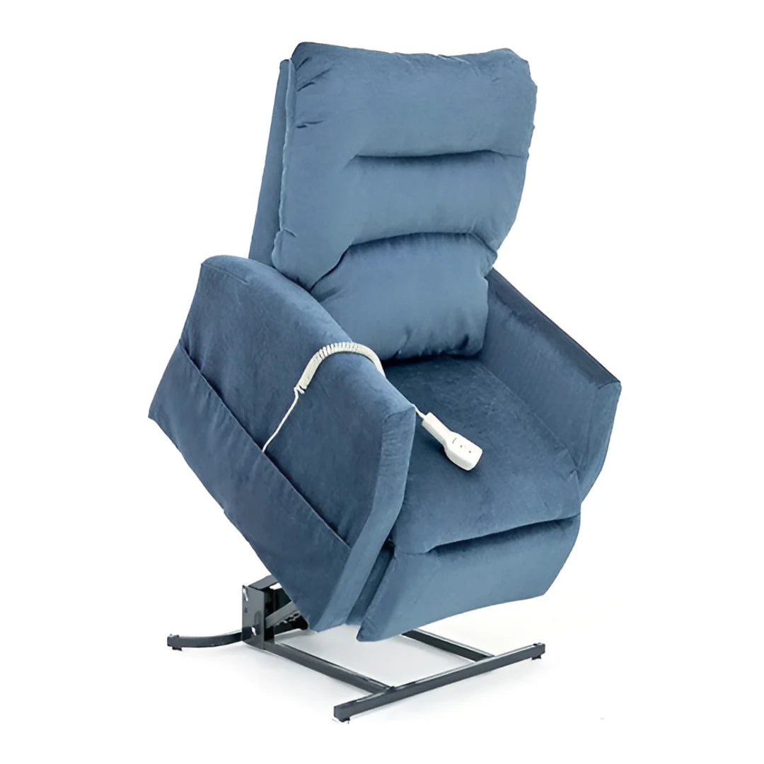 Arctic Blue Pride Mobility C6 Power Lift Recline Chair Dual Motor CHP197204