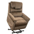 Mocha Quilted Upholstery Aspire Maui Dual Action Lift Recline Chair Raised CHP227110