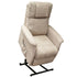 Fawn Microsuede Aspire Porto Lift Recline Chair Space Saver Raised CHP227200