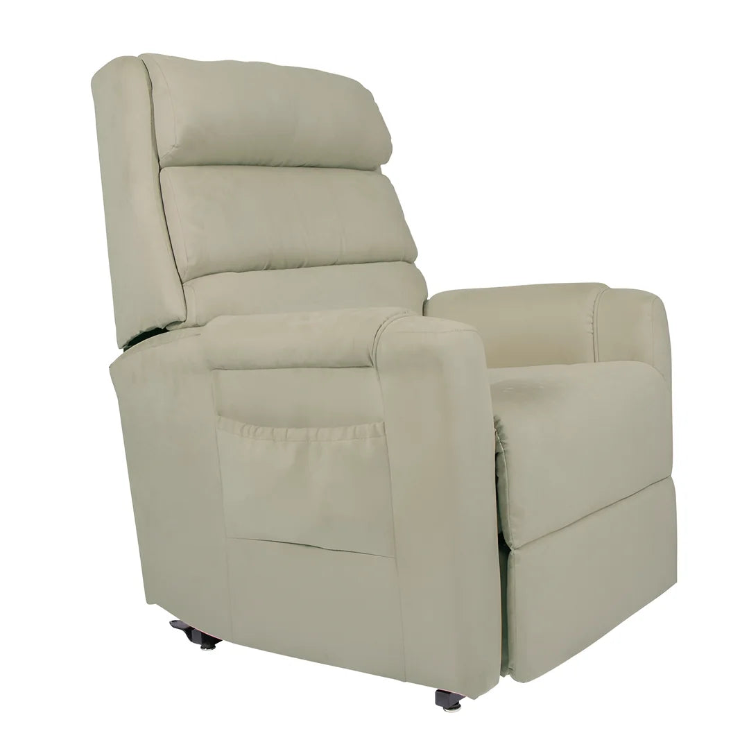 Lagoon Microsuede Aspire Signature 2 Lift Recline Chair Space Saver Small CHP228110
