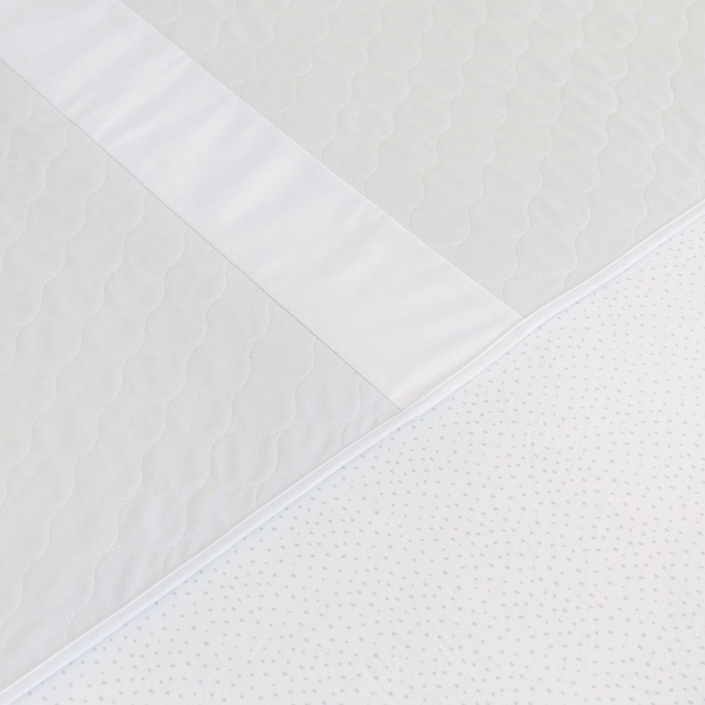 Conni Bed Pad Dual X-Wide with Tuck-ins White CXWD-153085-25-1WH