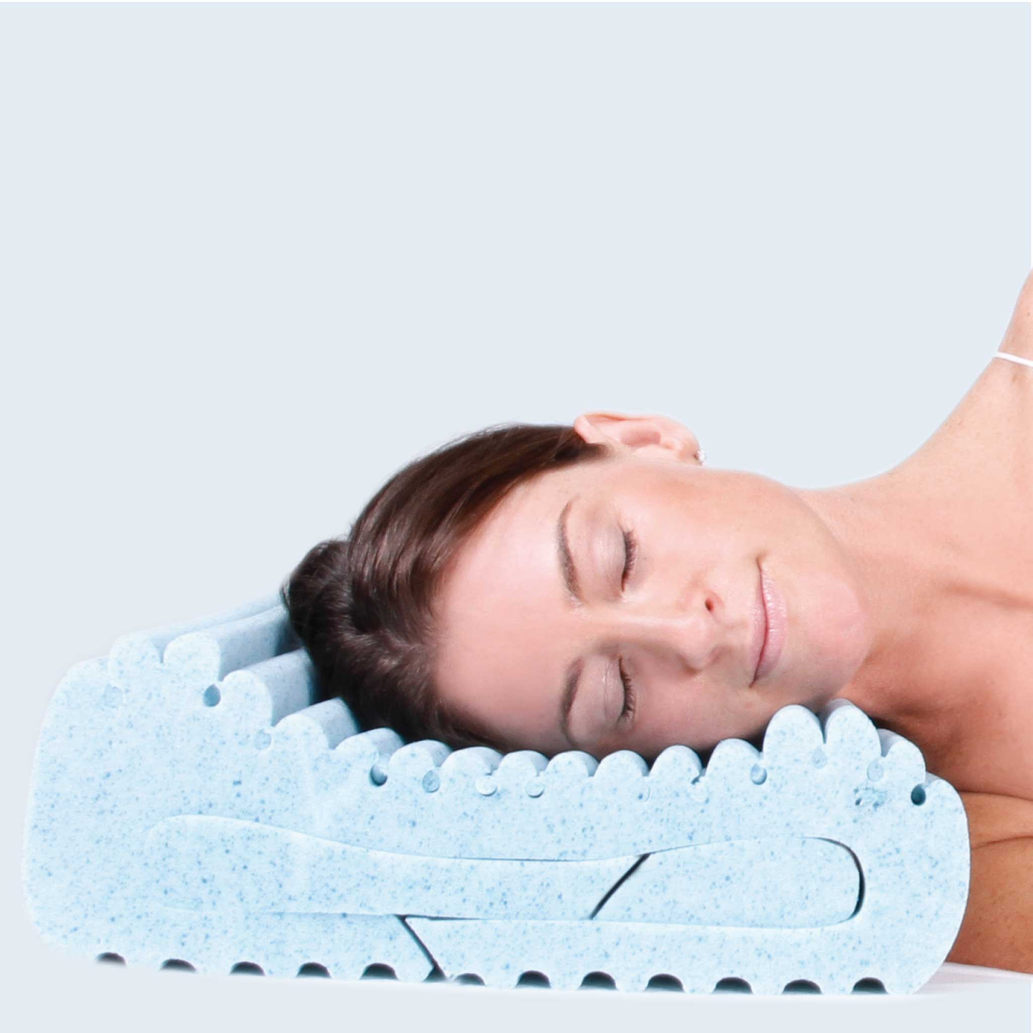 Complete Sleeprrr Traditional Deluxe Foam Pillow Firmer A100012200