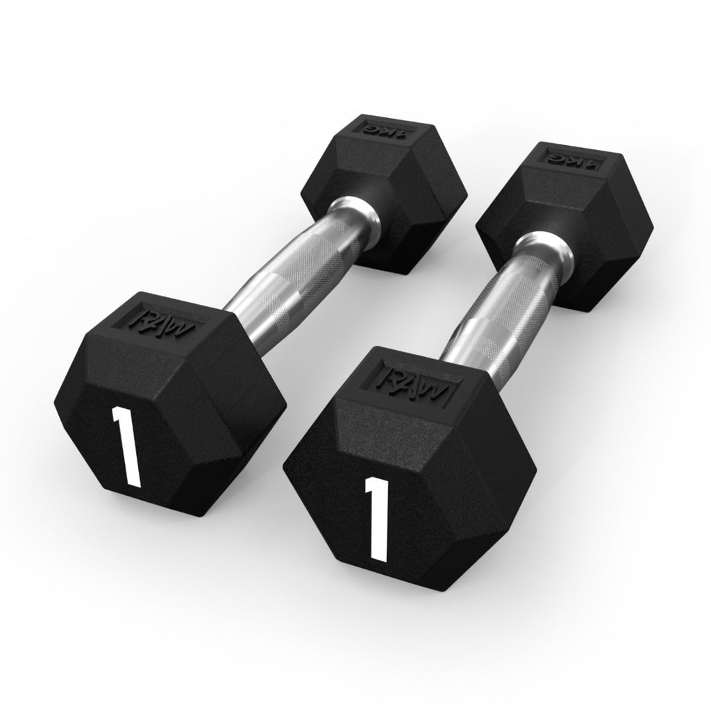 Rubber Hex Dumbbell D-H01