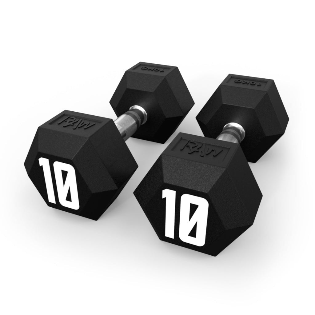 Rubber Hex Dumbbell D-H10