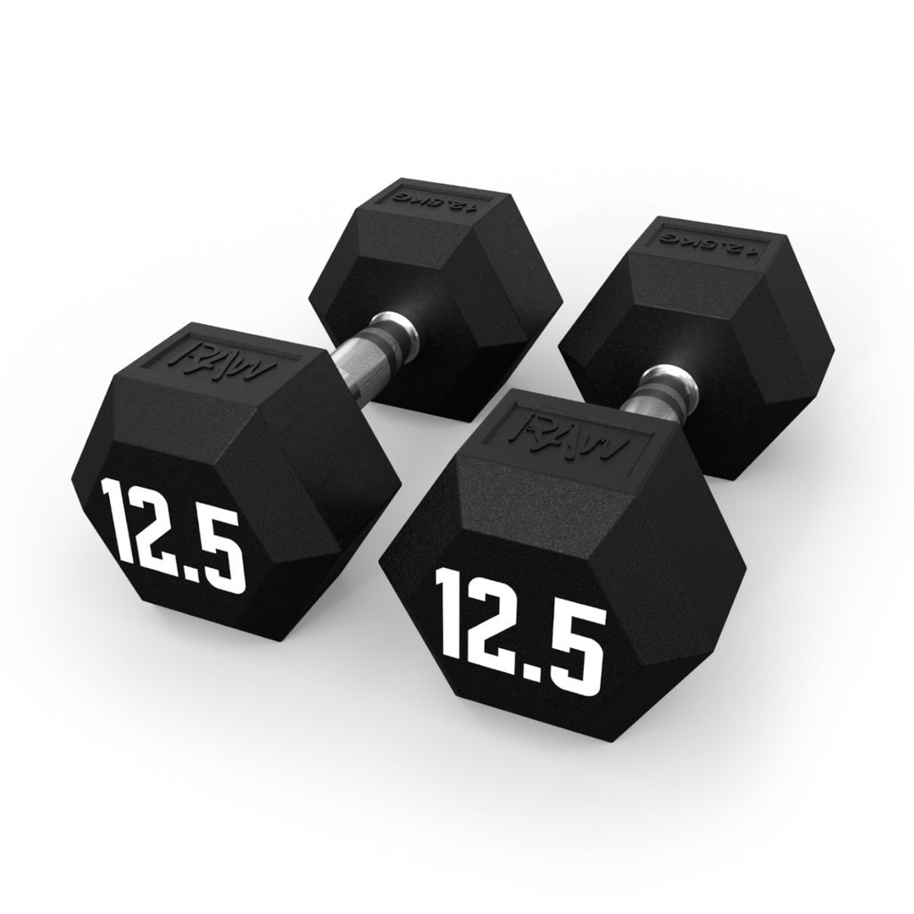 Rubber Hex Dumbbell D-H12.5