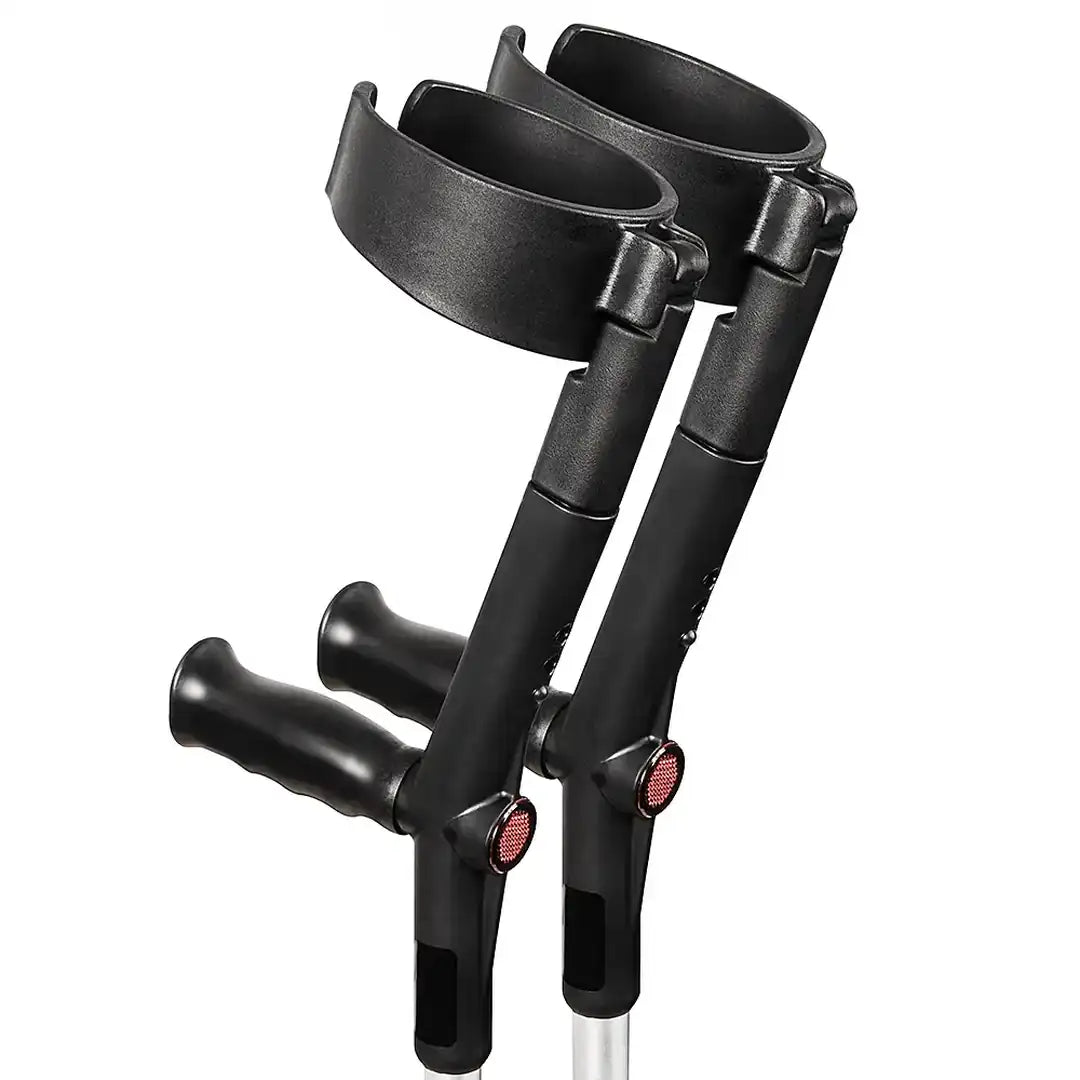 Safe-In-Soft Forearm Crutches - Rebotec DJ117.1