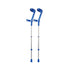 Safe-In-Soft Forearm Crutches - Rebotec - Blue - DJ117.5