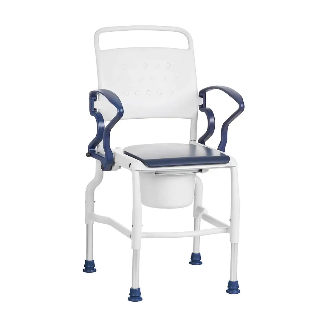 Koln Bedside Commode Chair - Rebotec - Grey - DJ340.03.00