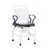 Konstanz Shower Commode Chair with PU Soft Seat - Rebotec DJ341.54.00