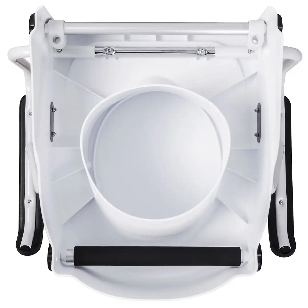 Adjustable Raised Toilet Seat with Armrests DJ348