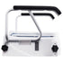 Adjustable Raised Toilet Seat with Armrests DJ348