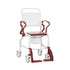 Hamburg Height Adjustable Commode Chair - Rebotec - Red - DJ356.44.00