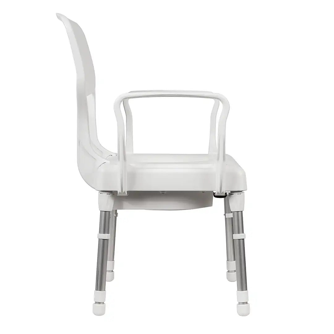 Lyon Height Adjustable Commode Chair - Rebotec DJ362.00.30