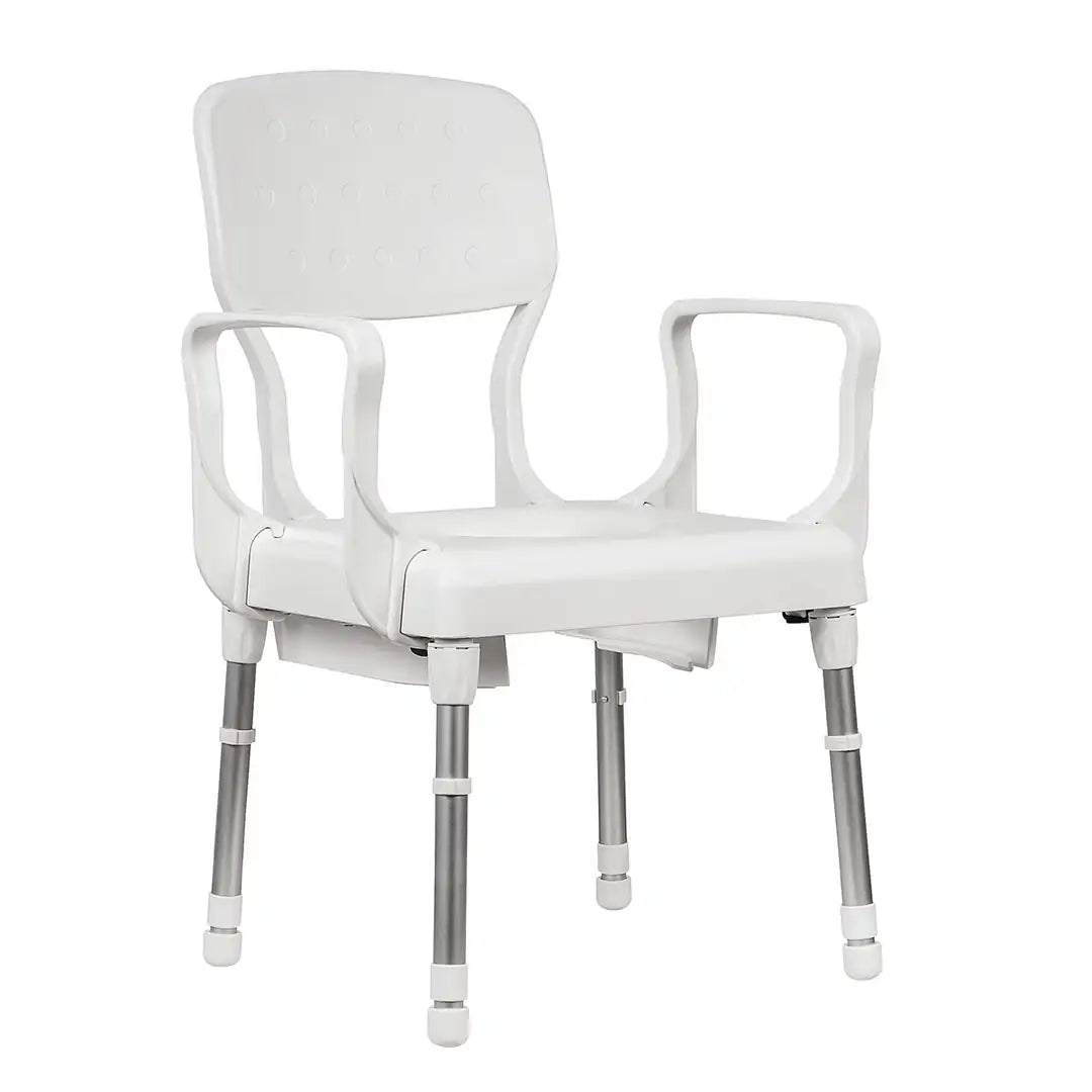 Lyon Height Adjustable Commode Chair - Rebotec DJ362.00.30